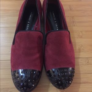 Charlie and Keith suede loafers
